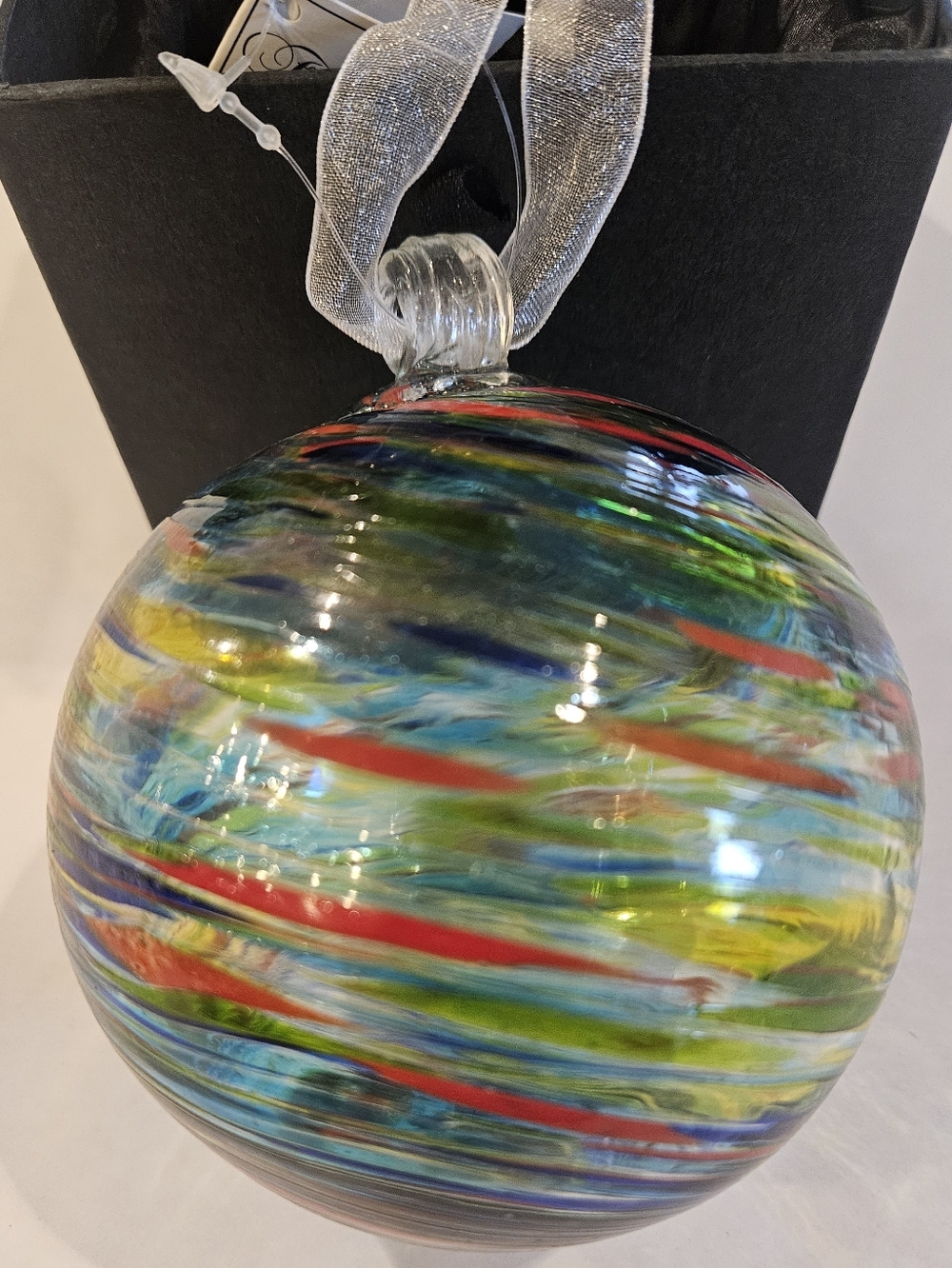 GIFTCRAFT Friendship Ball Multicolor Holiday Ornament NWT